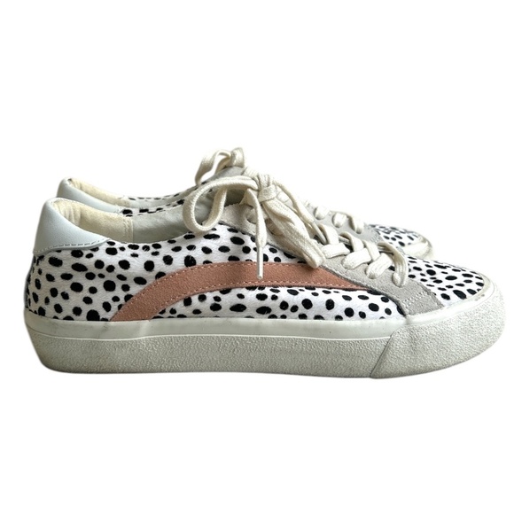 Madewell Sidewalk Cowhide Suede Low Top Sneakers Size 6 - Picture 2 of 6